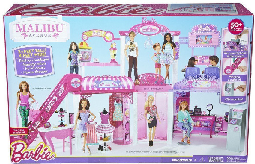 BARBIE Malibu Ave Mall Multi Color Malibu Ave Mall Multi Color