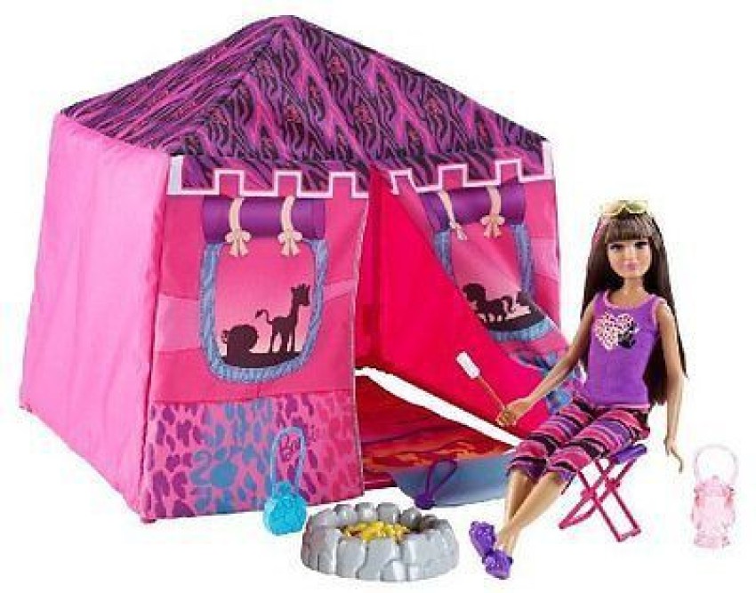 Barbie outlet camping house