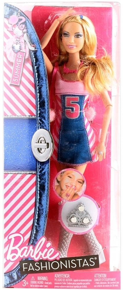 Barbie fashionistas summer doll shop