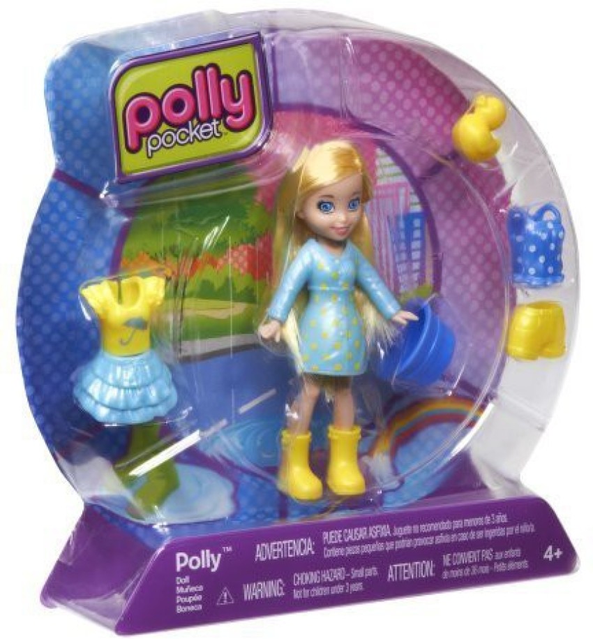 Original Polly Pocket Princess Small Doll Whith Accesories Dresess and  Shoes P
