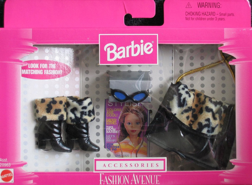 Barbie fashion avenue accessories top