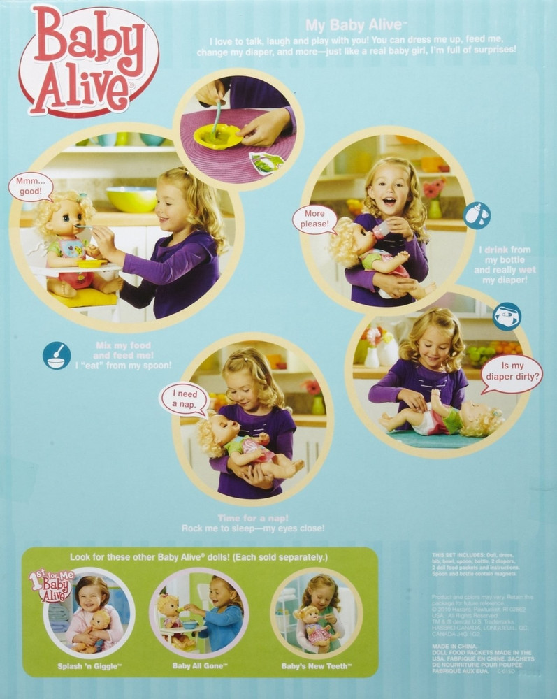 Baby alive that you can feed clearance