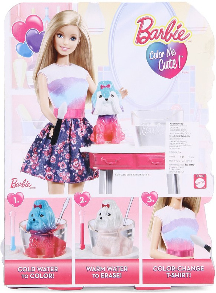 Color me barbie clearance
