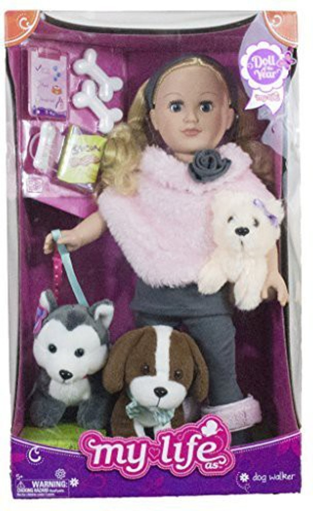 Mylife Brand Products Life As 18 inch Doll of the Year Dogwalker