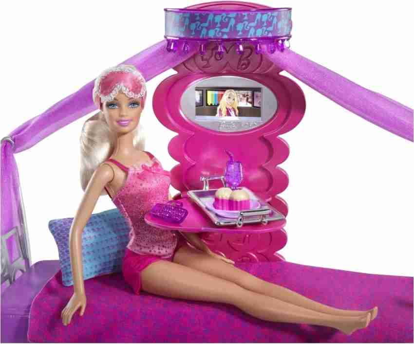 Barbie sleeping online bed