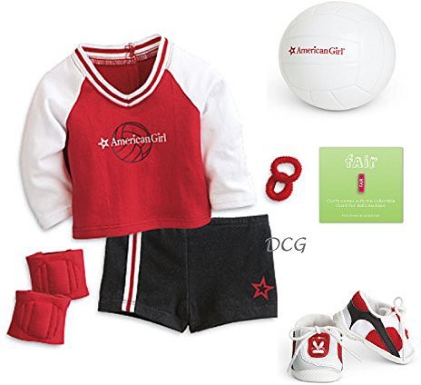 American girl on sale volleyball set