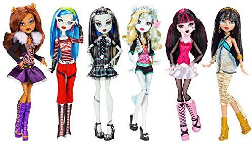 Monster high original cheap ghouls collection