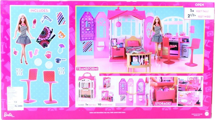 Barbie, Toys, Barbie Portable Glam Getaway House
