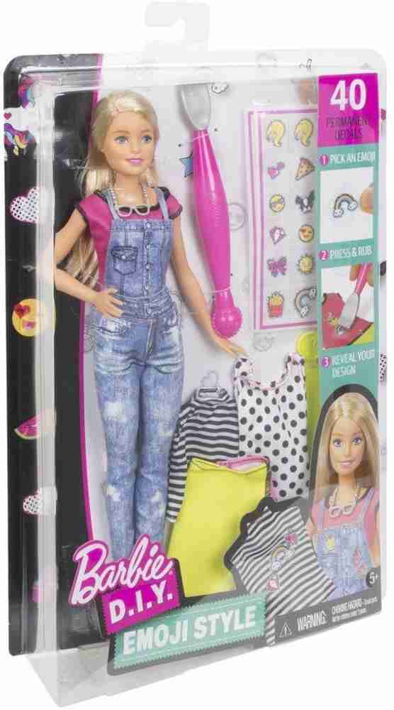 Barbie diy emoji store style