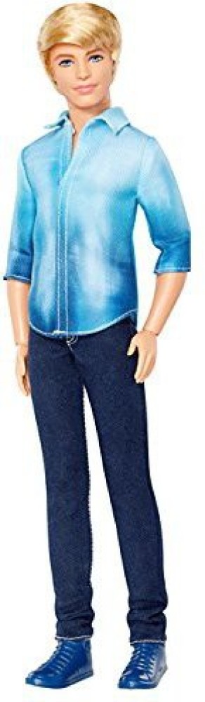 BARBIE Fashionista Ken With Blue Shirt And Black Pants