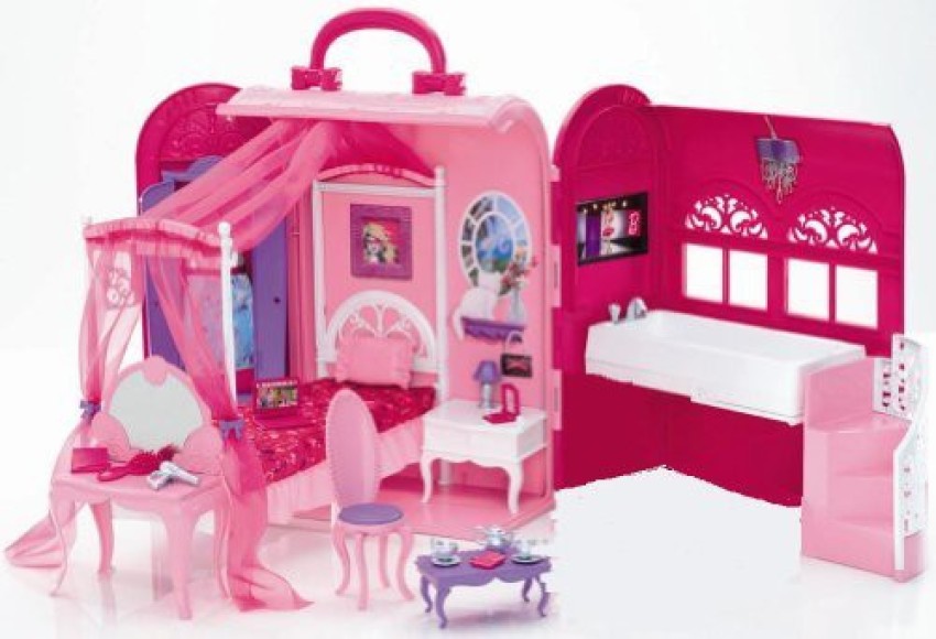 barbie bedroom set toy