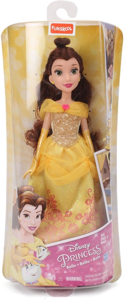 BARBIE Disney Princess Royal Shimmer Belle Doll - Disney Princess