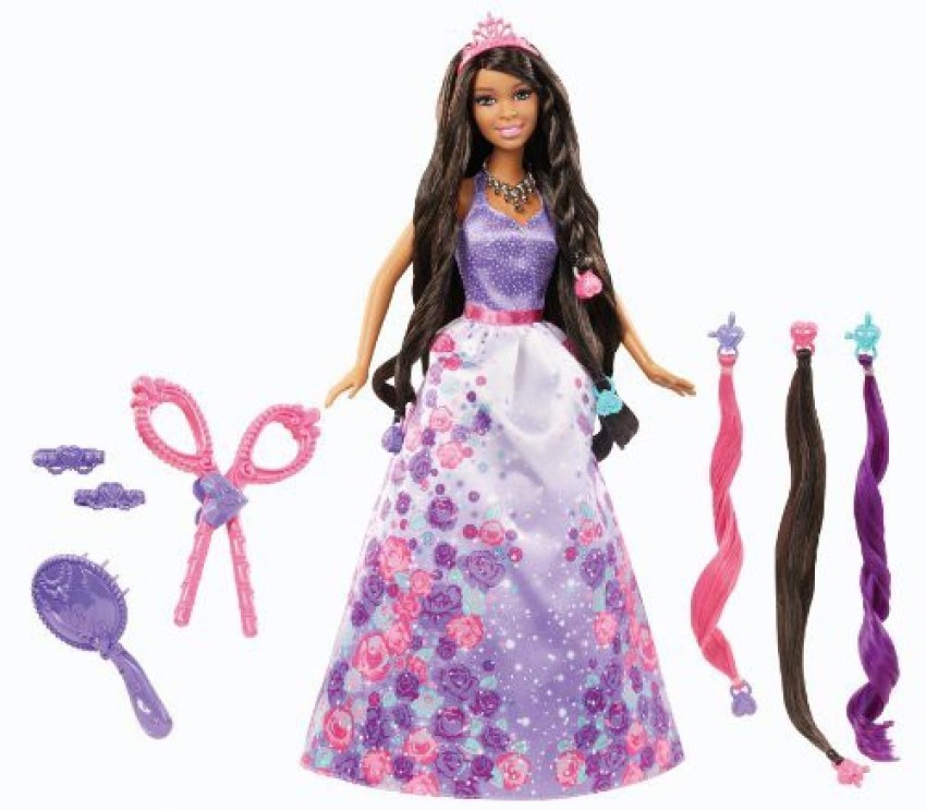 Black outlet princess barbie