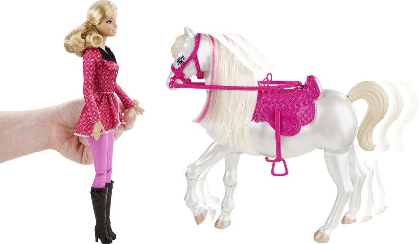 Barbie best sale train house