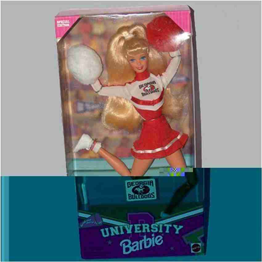 MATTEL University Barbie Special Edition Cheerleader Georgia University Barbie Special Edition Cheerleader Georgia Buy Barbie toys in India. shop for MATTEL products in India. Flipkart