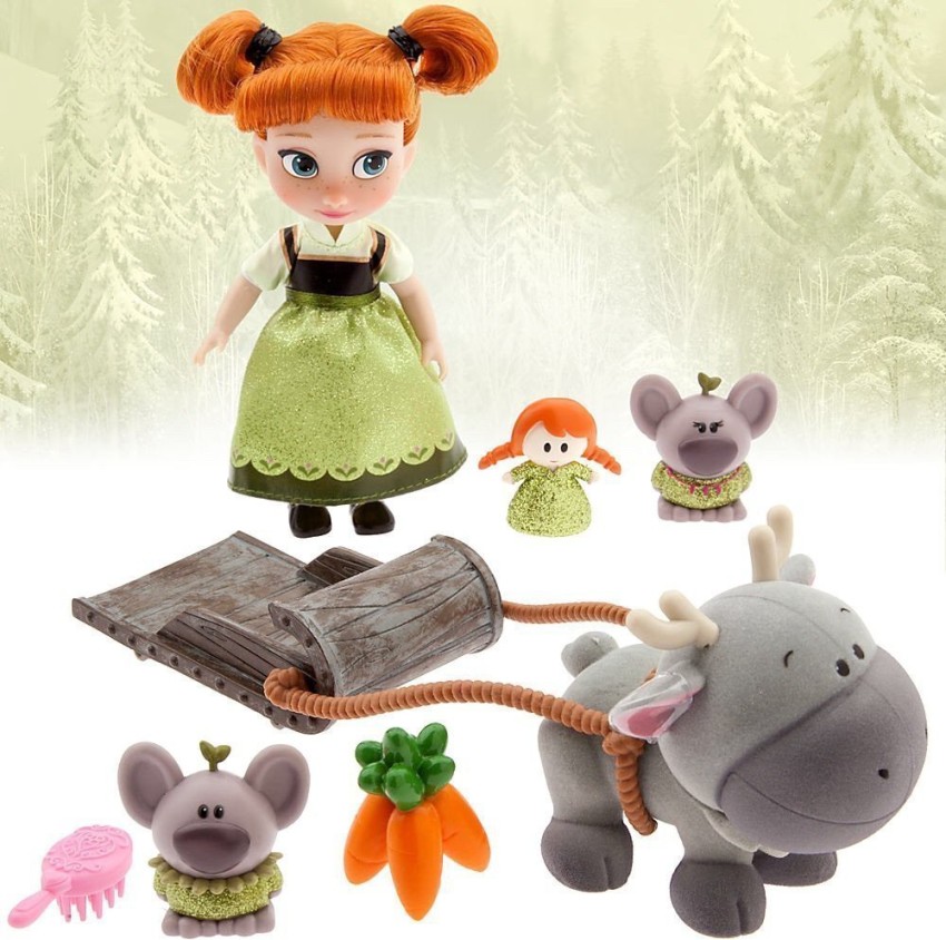 Anna mini animator doll on sale playset