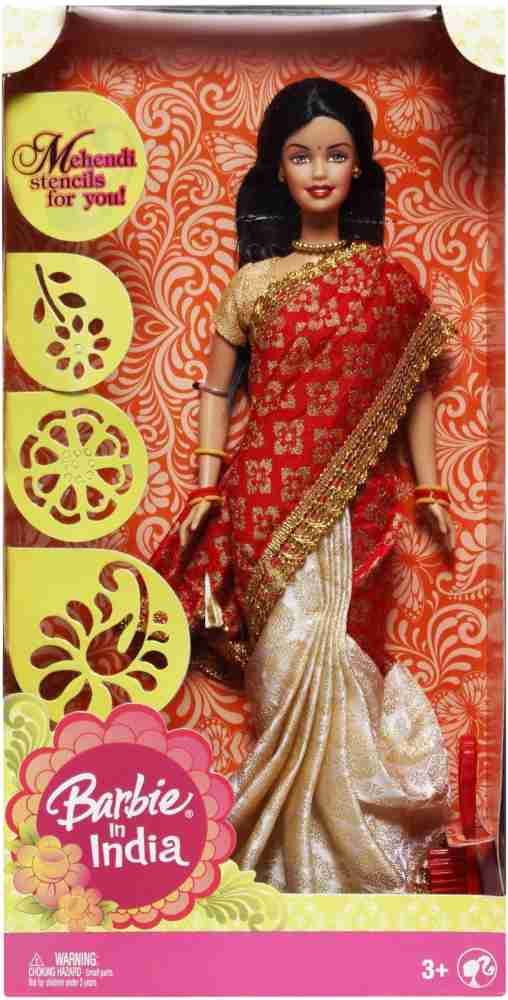 Barbie doll best sale in saree