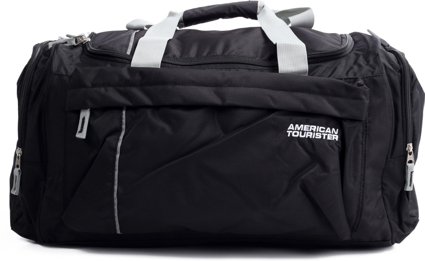 American tourister duffle bag black store