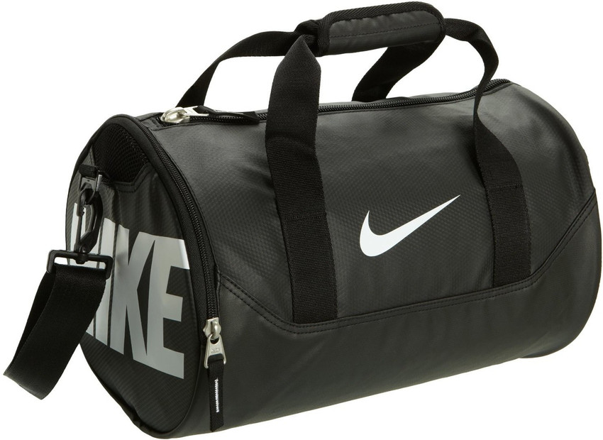 NIKE 14 inch 35 cm Mini Kit Duffel Without Wheels Black Price in India Flipkart