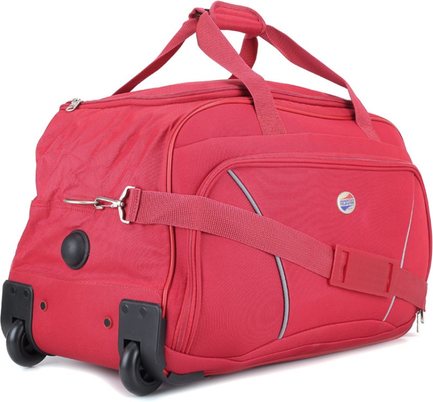 American tourister outlet duffle trolley bag