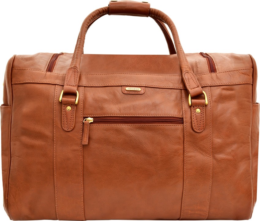 HIDESIGN 18 inch 46 cm Jonty 01 Duffel Without Wheels Tan Price