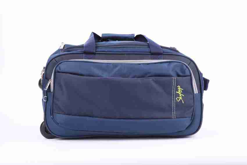 SKYBAGS 52 inch 132 cm Cardiff duffle trolly 52 blue Duffel With Wheels Strolley Blue Price in India Flipkart