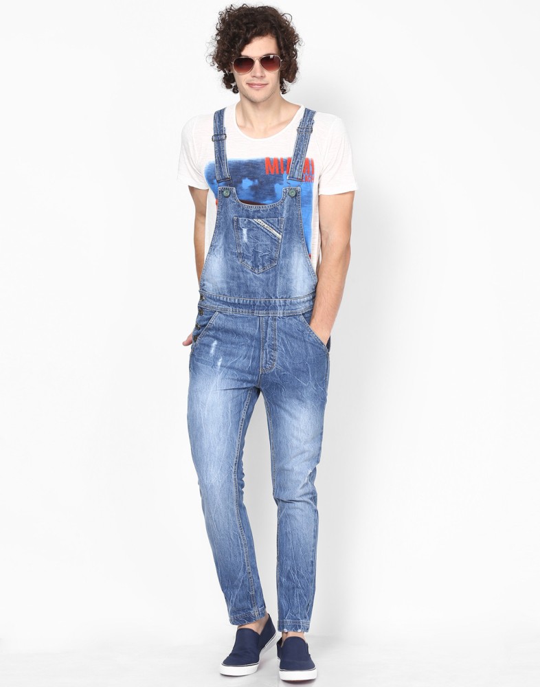 code 61 Men Blue Dungaree Buy Dark Indigo Worn In code 61 Men