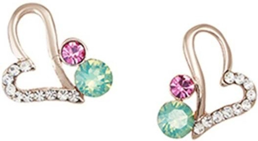 Flipkart Buy Ivory Tag Hearty Ana Brass Stud Earring Online at Best Prices in India