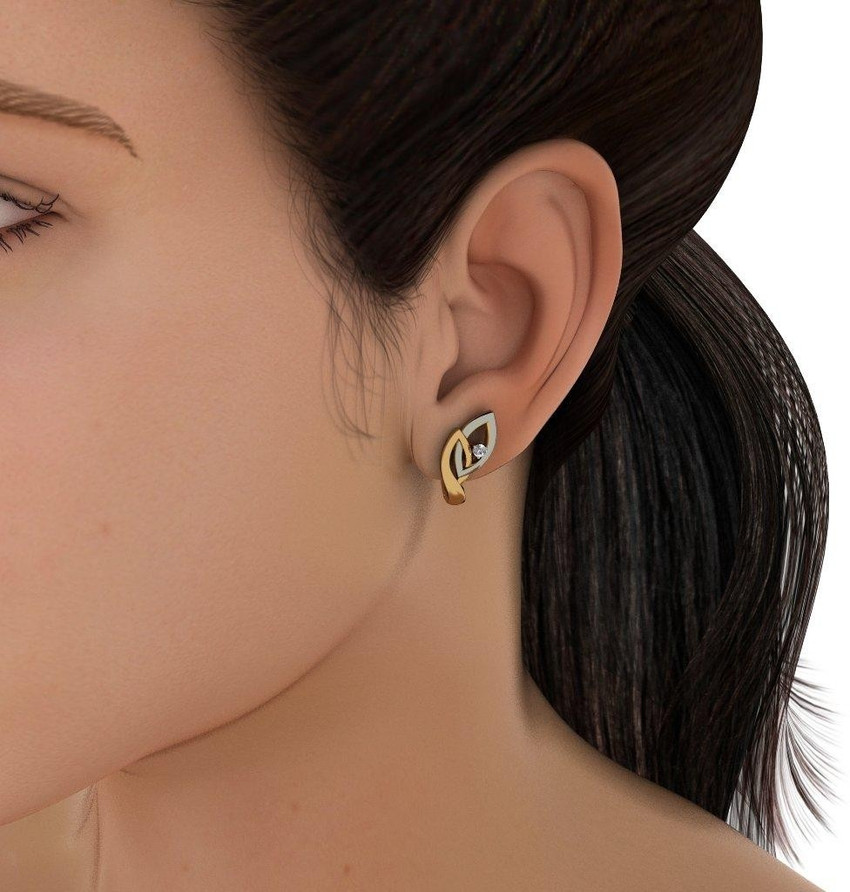 Bluestone earrings 2025 gold