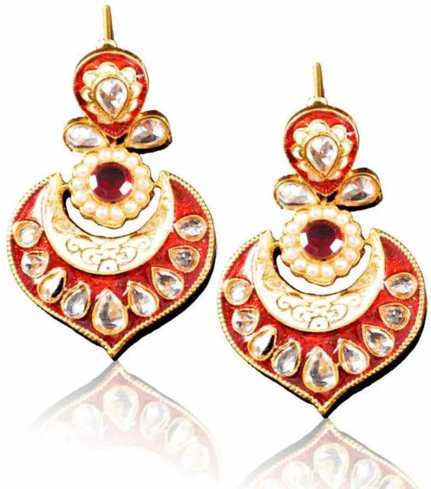 Flipkart sales red earrings