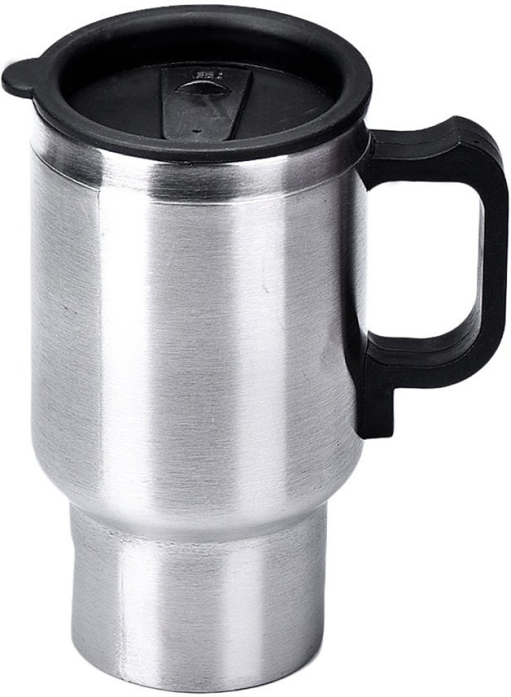 MOSANDON 12V Car Heating Cup Car Heated Mug, 450ml Stainless India