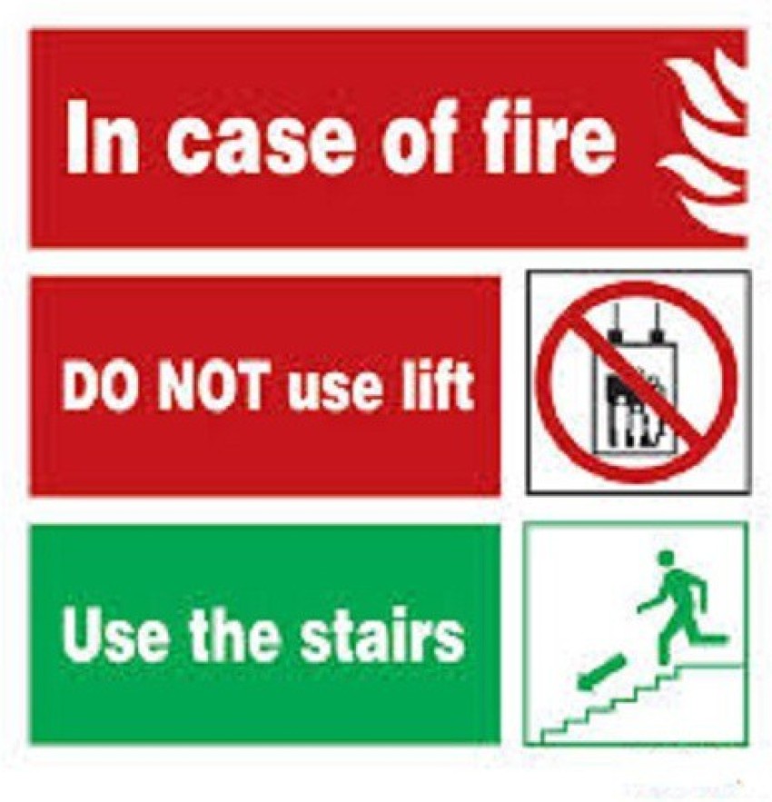 In Case of Emergency, Use Stairs