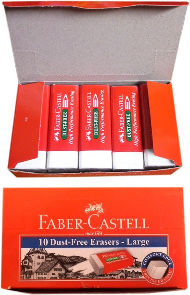 Faber-Castell Pencil Ink Eraser 12pcs