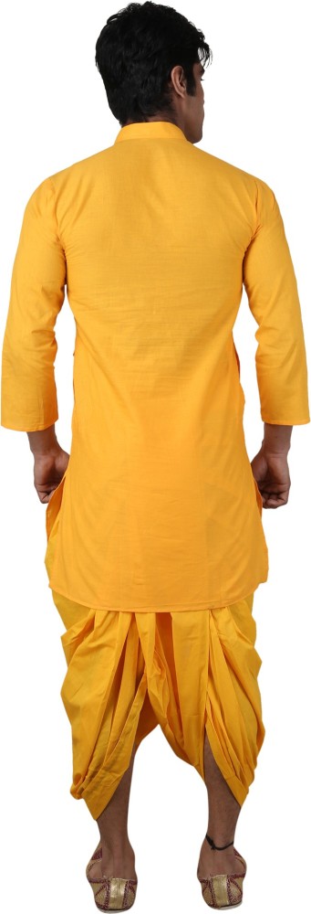 Espark Men Kurta Dhoti Pant Set Buy Yellow Espark Men Kurta Dhoti Pant Set Online at Best Prices in India Flipkart