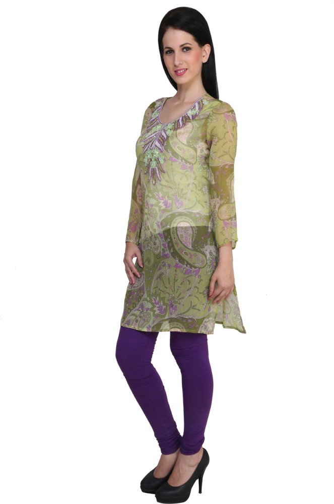 Purple Kurtis Leggings - Buy Purple Kurtis Leggings online in India