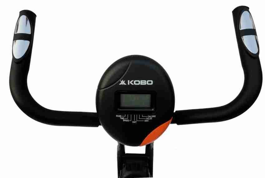 KOBO Imported Magnetic Exercise Cycle X Bike Folding Green