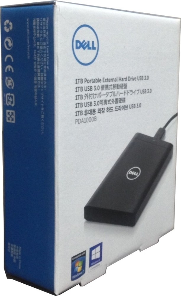Dell Backup Plus 1TB USB 3.0 Portable hard drive - DELL : Flipkart.com