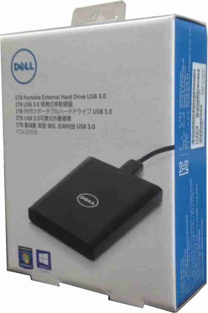 Dell Backup Plus 1TB USB 3.0 Portable hard drive - DELL : Flipkart.com