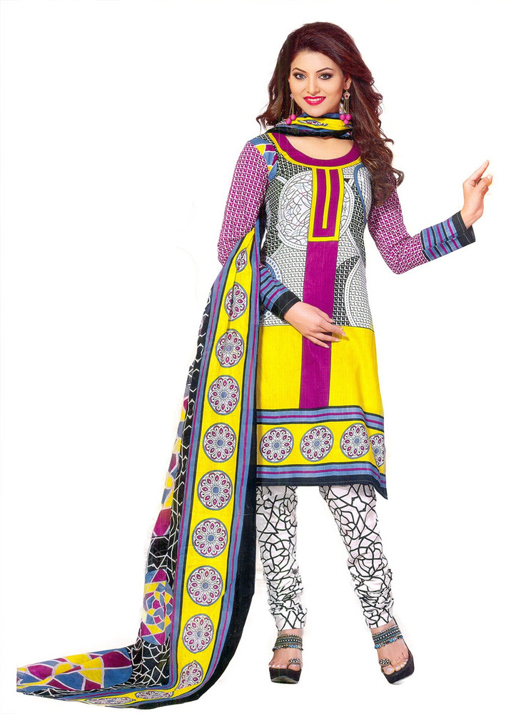 Jash cotton printed salwar suit hotsell