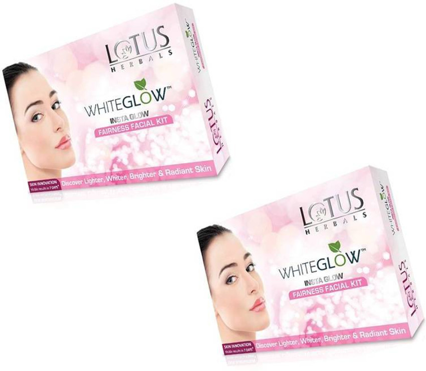 Lotus whitening facial sale kit