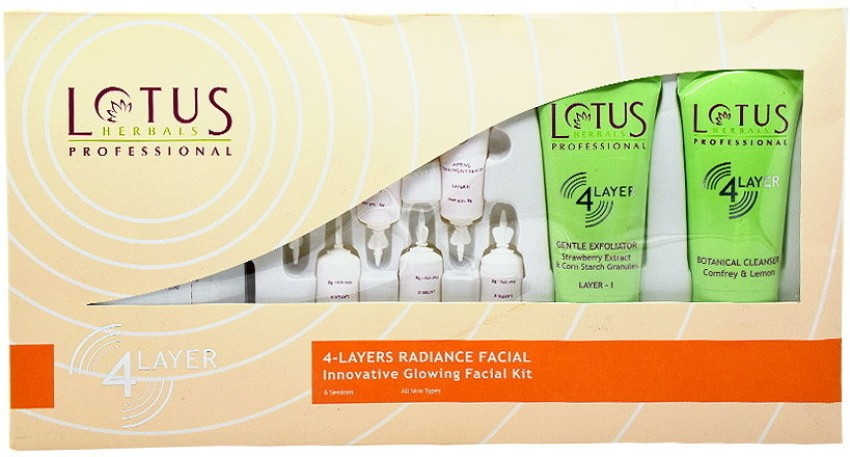 LOTUS Professional 4 Layers Radiance Facial Innovative Glowing