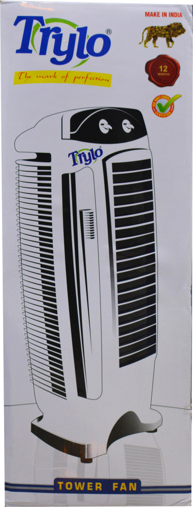 Trylo Tower Fan 4 Blade Tower Fan Price in India Buy Trylo Tower