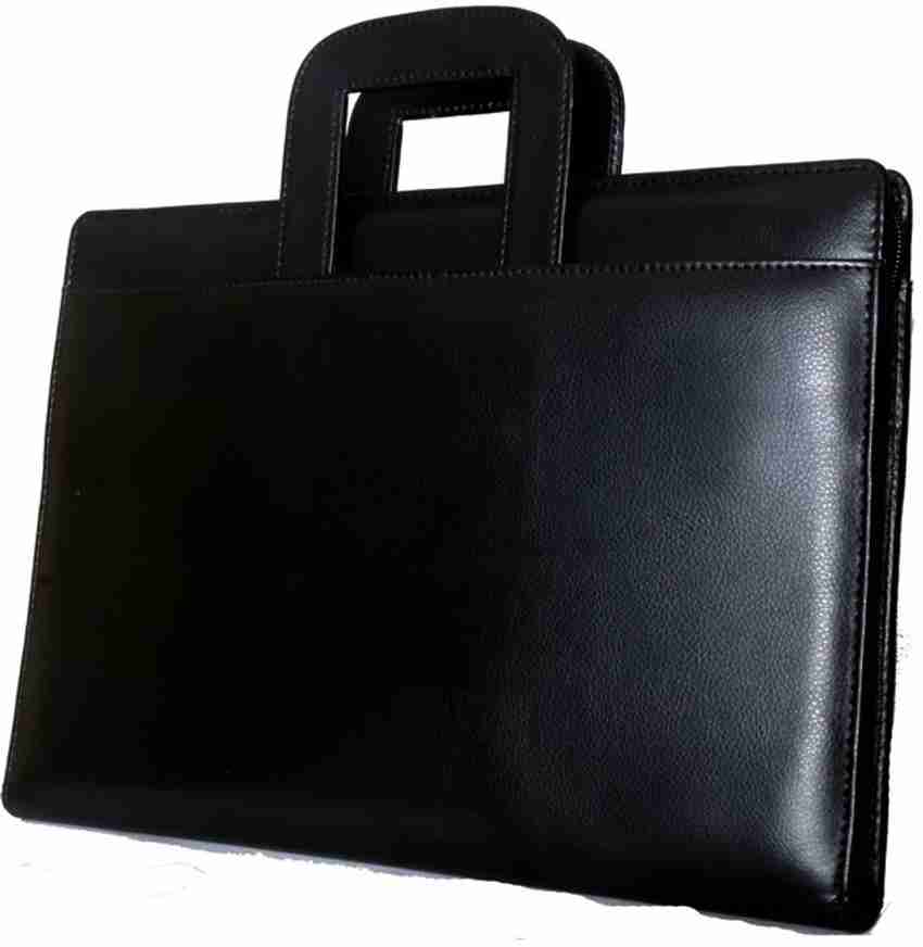 Leather file bag outlet