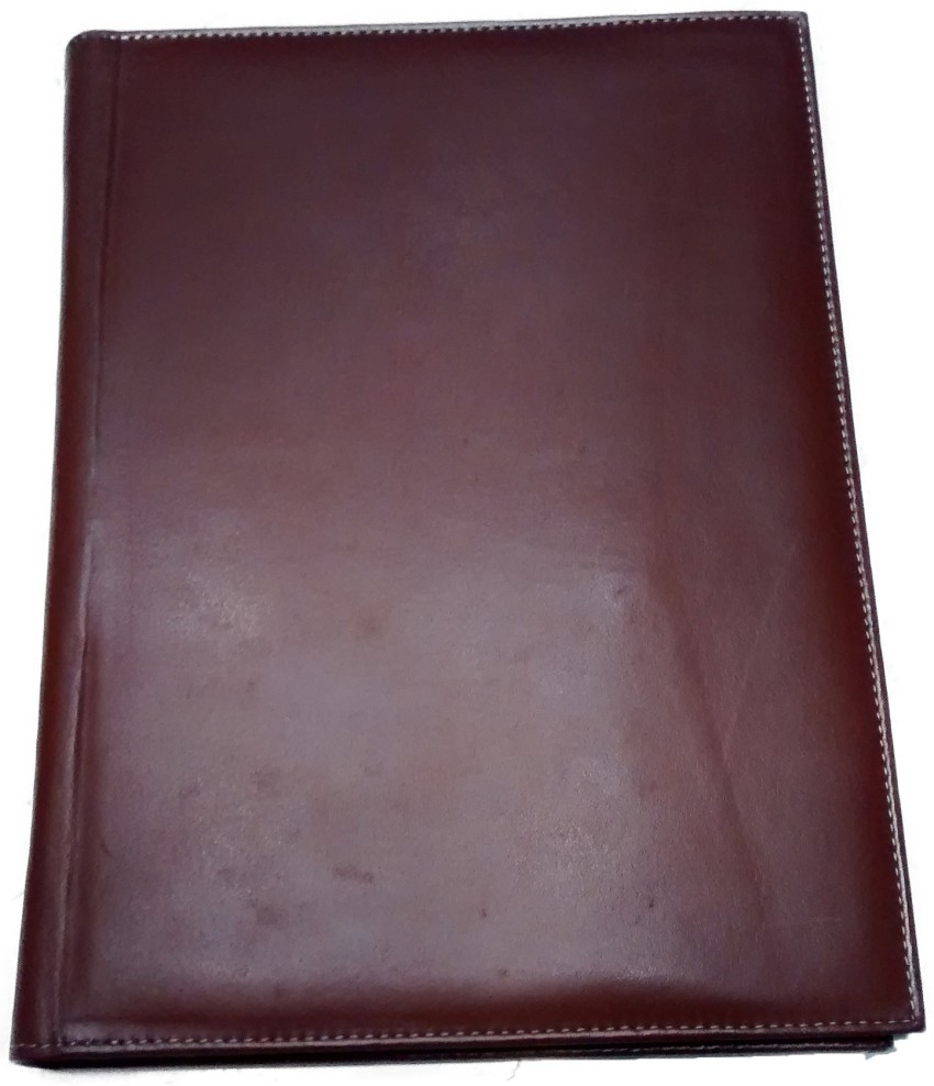 High Quality Real Leather Ring Binder Red Folder, For Office Use / Daily  Use, A4 / Made To Order Size at Rs 1220/piece in Mumbai