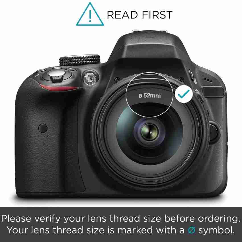 Goja 52Mm Complete Lens Filter Accessory Kit For Nikon Dslr Camera