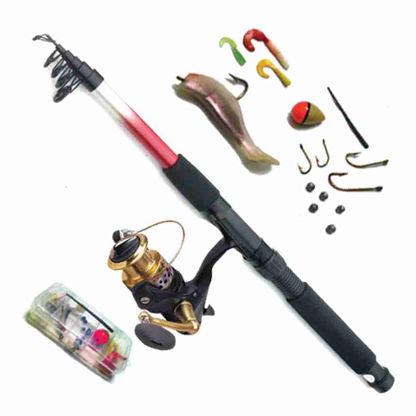 Tele Trout Knight 210 DF0021CS Fishing Rod Price in India - Buy Tele Trout  Knight 210 DF0021CS Fishing Rod online at
