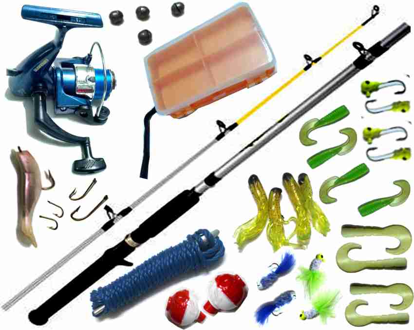 Fishing Rod And Reel Combo With Carry Case 36pcs Fishing, 45% OFF