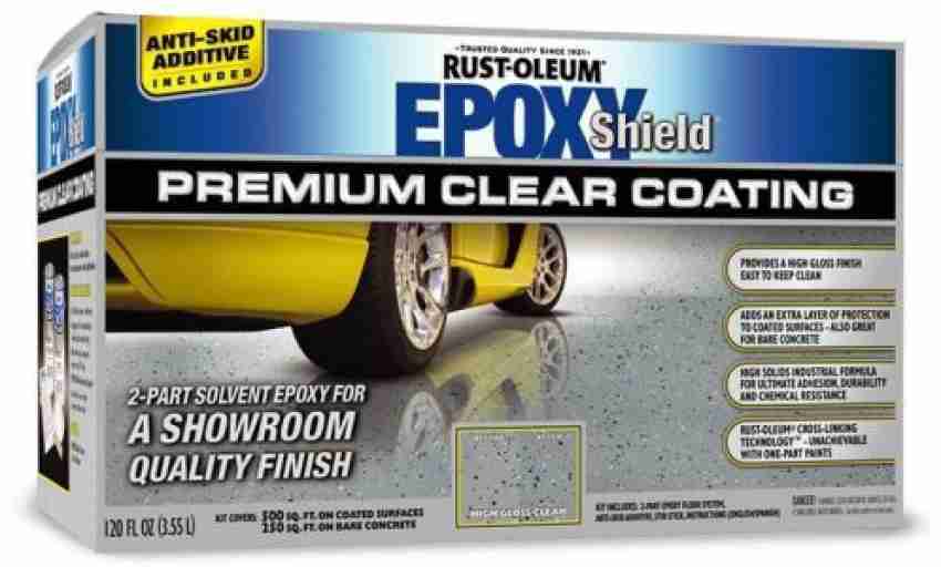 Epoxy shield clear on sale finish