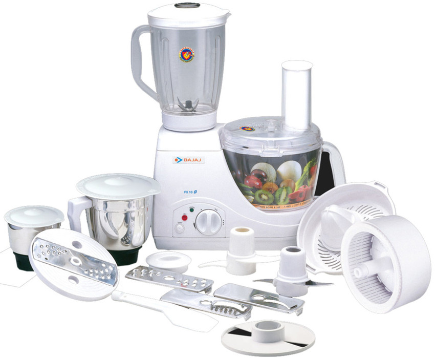BAJAJ Fx10 Food Factory 600 W Food Processor Price in India Buy