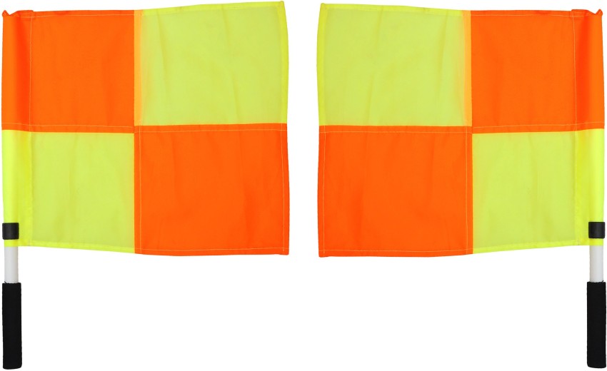 1 Pair of Referee Flags - (contains 2 flags)